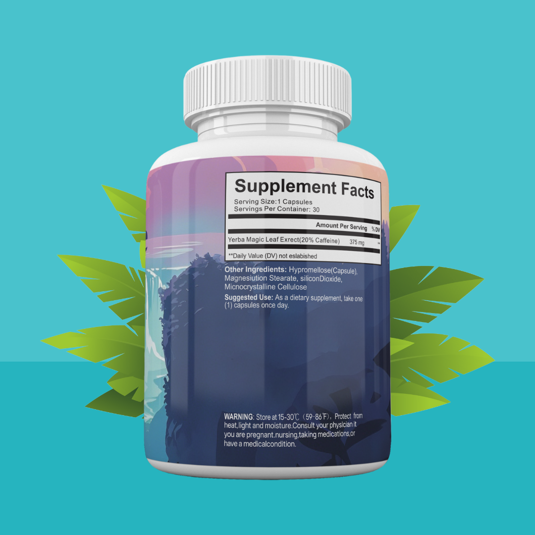 Yerba Mate Capsules.