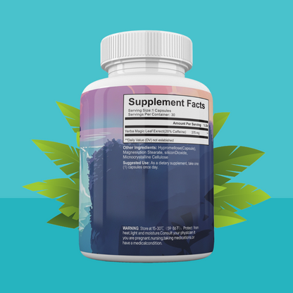 Yerba Mate Capsules.